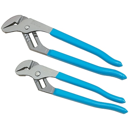 Channellock 9-1/2 In. and 12 In. Groove Joint Plier Set 2-Piece TG-1D